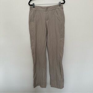 Royal Robbins women’s tan khaki discovery III pant straight left outdoor pant 4